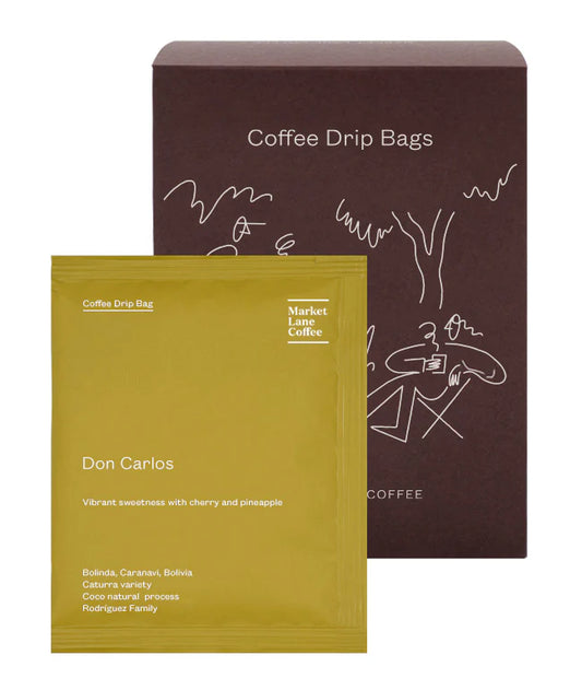 Market Lane Coffee - Coffee Drip Bags (Don Carlos)