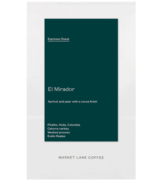 Market Lane Coffee - El Mirador