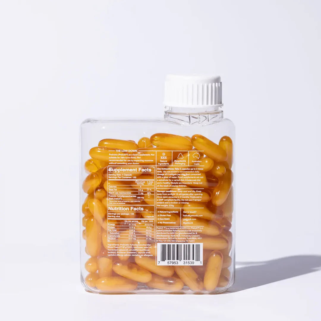 TONIK No.5 Prebiotic (120 Capsules)