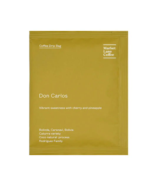 Market Lane Coffee - Coffee Drip Bags (Don Carlos)